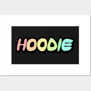 Hoodie Word Art Posters and Art